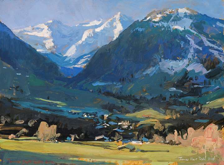 Wildhorn and Spitzhorn, Gstaad, Switzerland